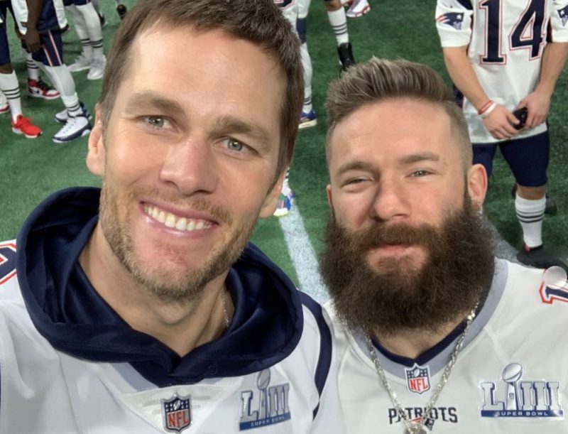 Tom Brady & Julian Edelman